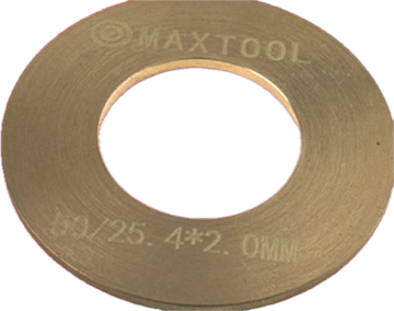 Anel Redutor — 50 mm – 25,4 mm · 1,4 / 1,6 / 1,8 / 2,0 mm