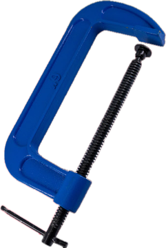 Sargento Grampo C — 3" / 4" / 6"